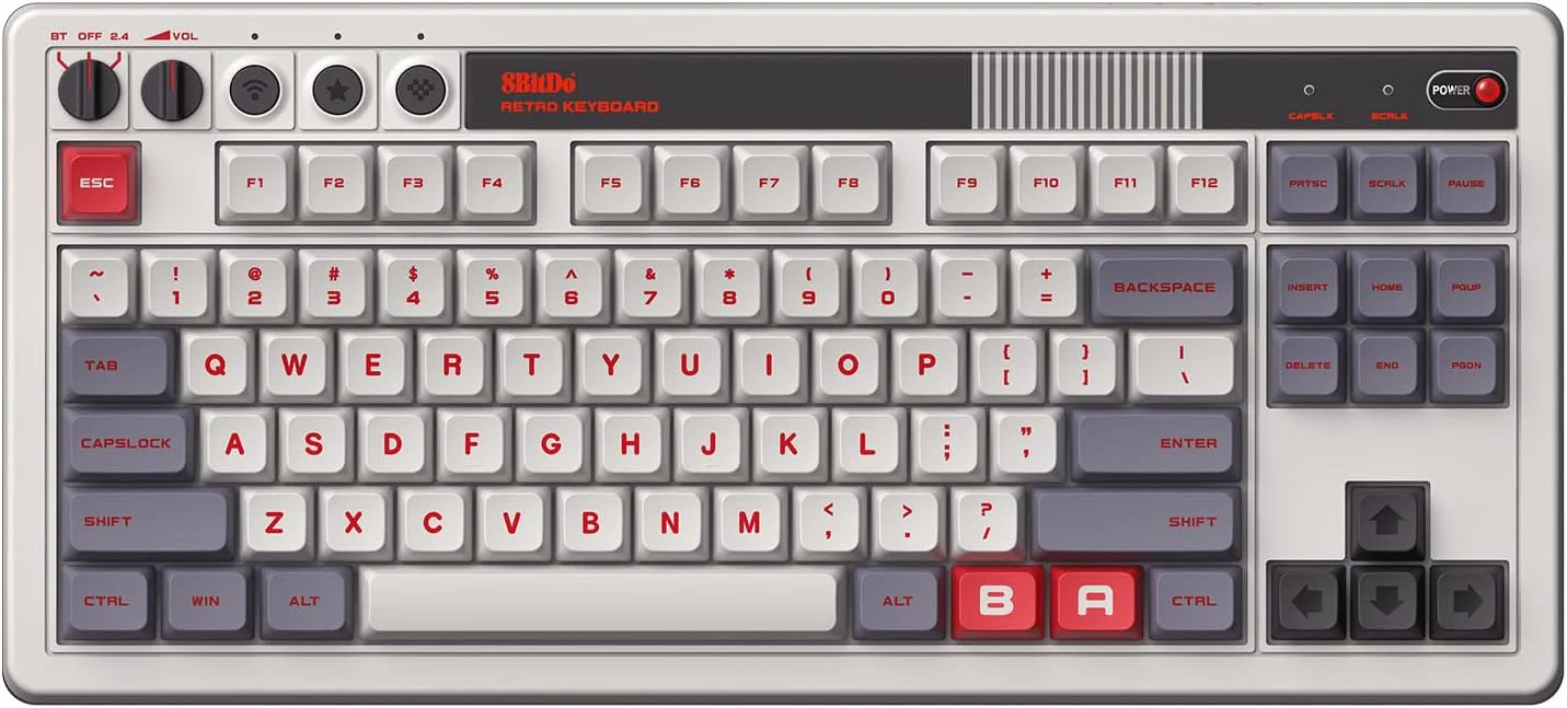 Retro Mechanische Tastatur - QWERTZ - N Edition - Image 2