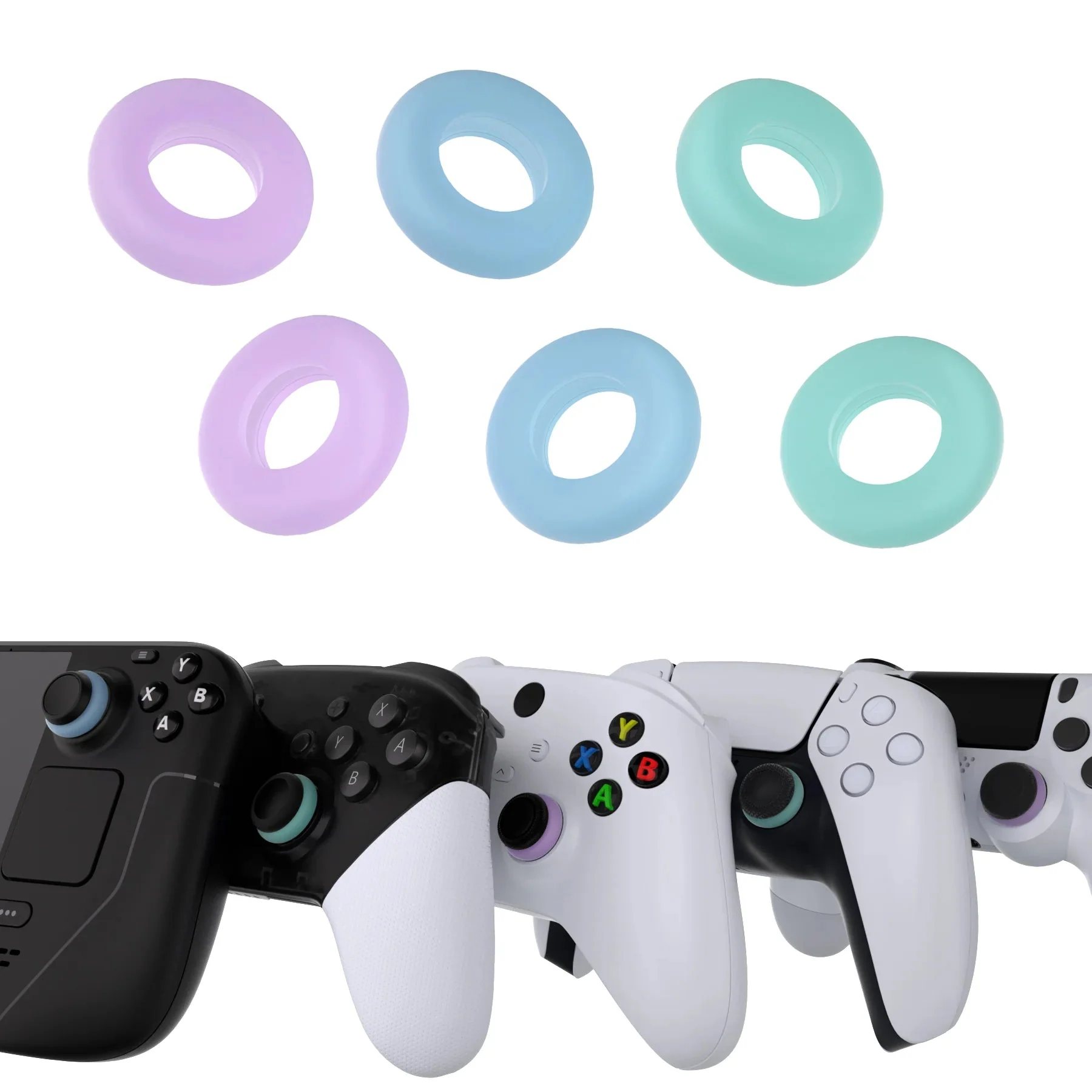 Aim Assist Ringe - Silikon Ringe zum präzisen Zielen - Steam Deck, ROG Ally X - Image 2
